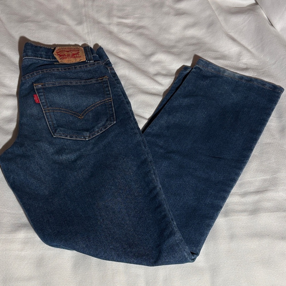 Levi's Kids / Boys Dark Blue 514 Straight leg Jeans - Size 16